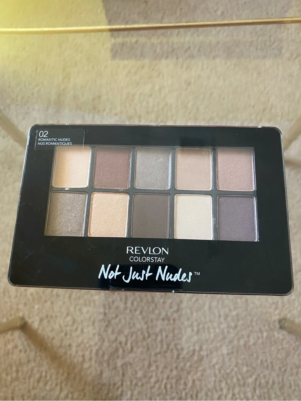 Revlon ColorStay Not Just Nudes Eyeshadow Palette - Romantic Nudes 02